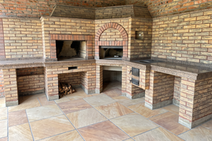 Мангал з облицювальної цегли Brickland Venera  фото