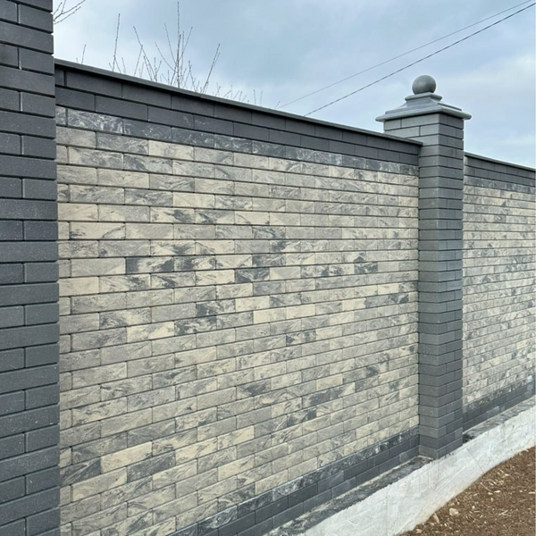 Облицювальна цегла SENTEX PRIME Anthracite Light BL-STX-PR-SM-ANL фото